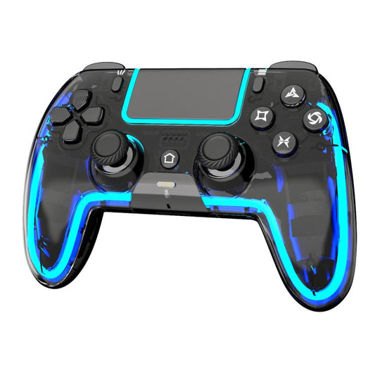 Pour manette Bluetooth sans fil PS5 avec boutons arrière programmables, éclairage RVB