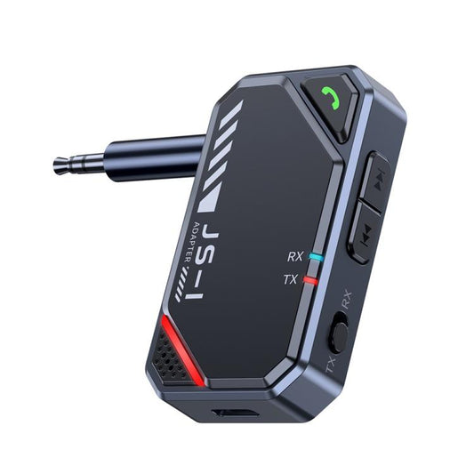 Transmetteur/Récepteur audio de musique AUX de voiture Bluetooth 5.4, JS1