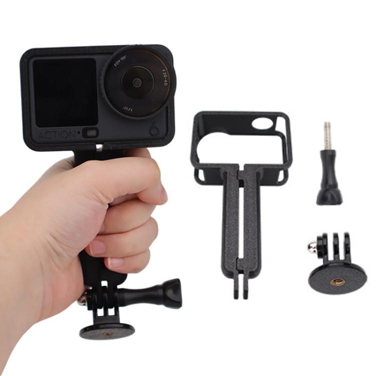 CQT Handheld Expanded Shooting Bracket Sports Camera Photography Fixed Grip Accessories, For DJI Osmo Action 6