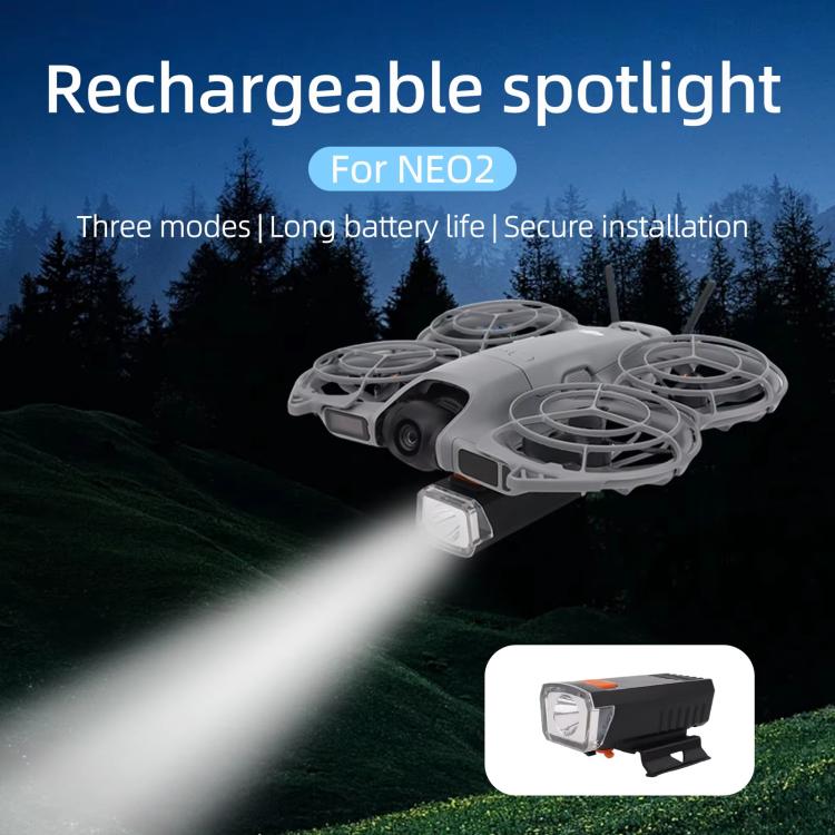 CQT Drone Down Hanging Rechargeable Night Light Fixed Searchlight, 915525