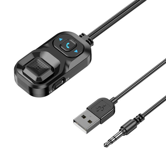 Adaptador Bluetooth de audio AUX de 3.5 mm con calidad de audio sin pérdidas para coche, C5