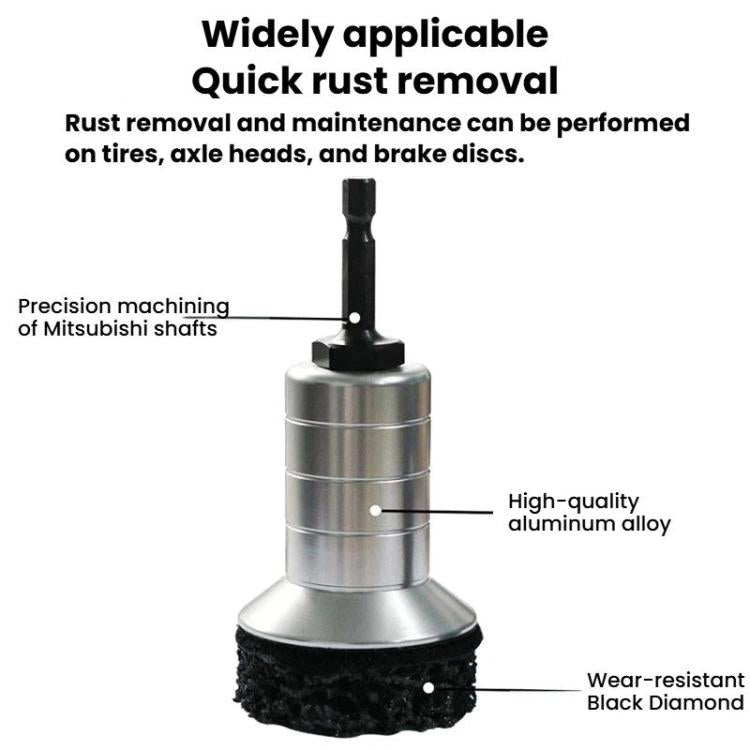 Car Wheel Hub Axle Rust Removal Maintenance Tool Brake Disc Rust Removal & Care Tool