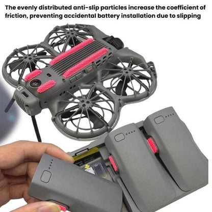 For DJI Neo 2 CQT Anti-slip Anti-wear Foot Stickers Removable Adhesive Backing Stickers Battery Marker Stickers