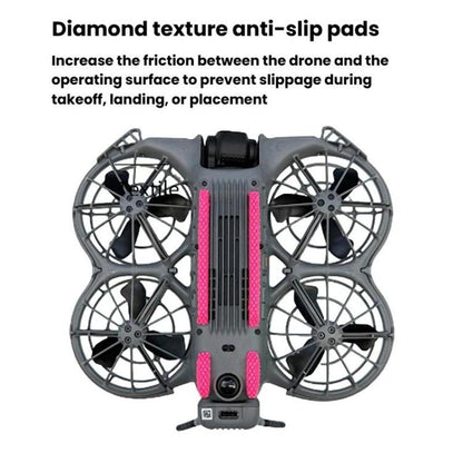 For DJI Neo 2 CQT Anti-slip Anti-wear Foot Stickers Removable Adhesive Backing Stickers Battery Marker Stickers