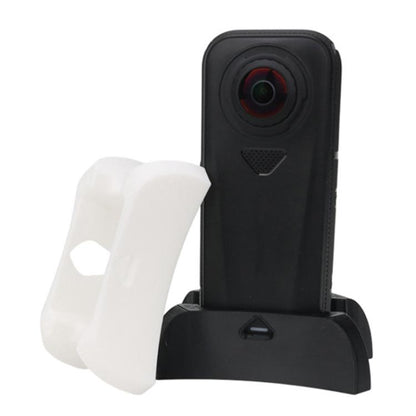 For Insta360 X4 Air CQT Sports Camera Soft Rubber Base Desktop Non-slip Fixed Base