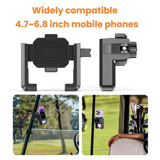 Soporte magnético para teléfono móvil para carrito de golf que no obstruye la lente de la cámara, YYS-728