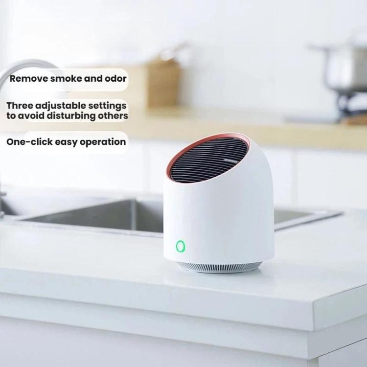 Desktop Air Purifier Small Household USB Mute Odor Removal Portable Purifier, A2