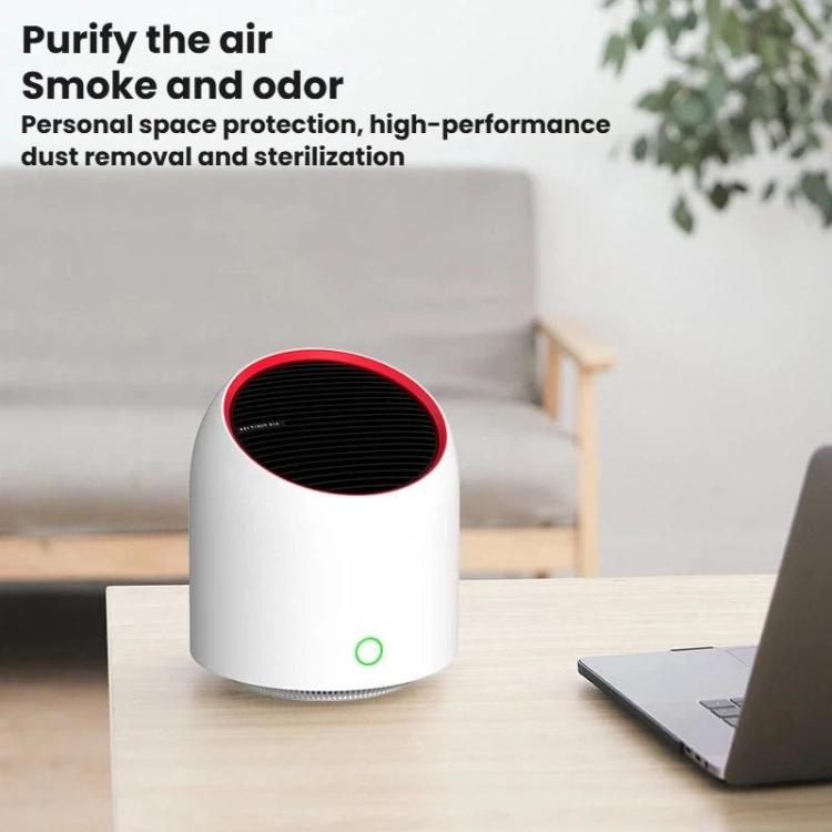 Desktop Air Purifier Small Household USB Mute Odor Removal Portable Purifier, A2