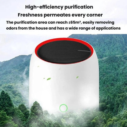Desktop Air Purifier Small Household USB Mute Odor Removal Portable Purifier, A2
