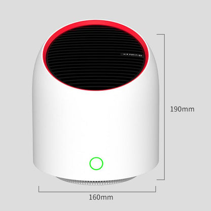 Desktop Air Purifier Small Household USB Mute Odor Removal Portable Purifier, A2