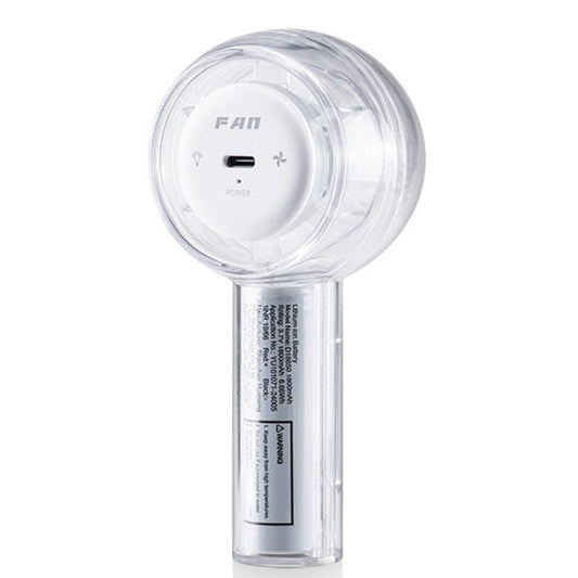 Mini Turbo Convenient USB Dazzling Colorful Light Handheld Fan, F22