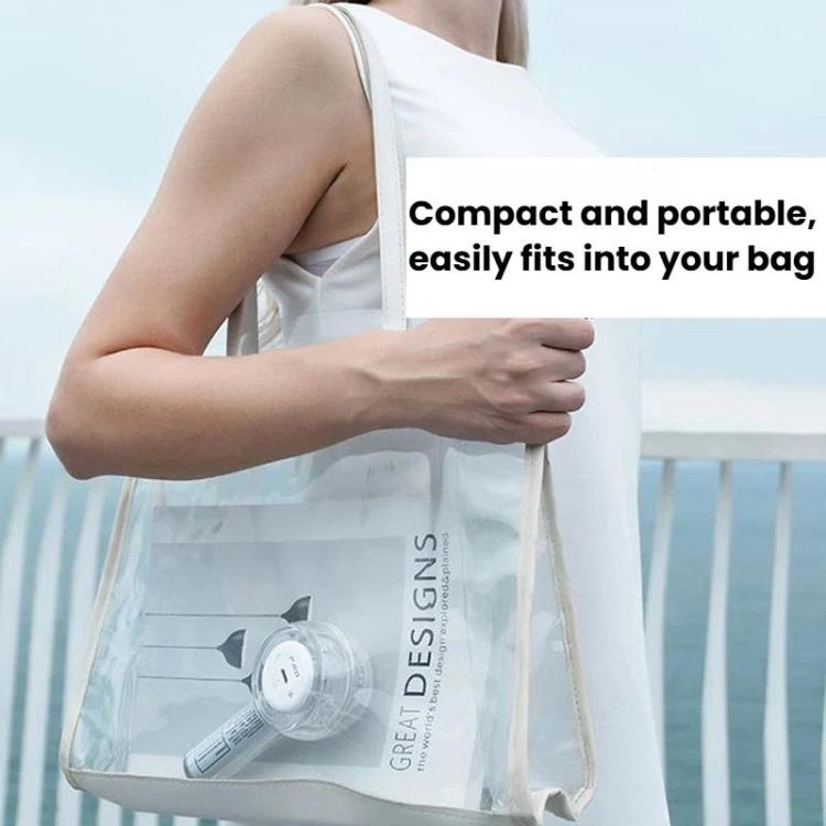 Mini Turbo Convenient USB Dazzling Colorful Light Handheld Fan, F22