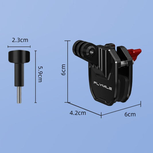 Flymile Camera Motorcycle Windshield Bracket Mounting Clip