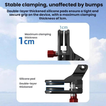 Flymile Camera Motorcycle Windshield Bracket Mounting Clip