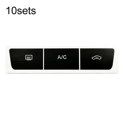 For Volkswagen Lavida 2013-2017 10sets Air Conditioning Center Console Button Repair Sticker