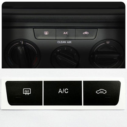 For Volkswagen Lavida 2013-2017 10sets Air Conditioning Center Console Button Repair Sticker