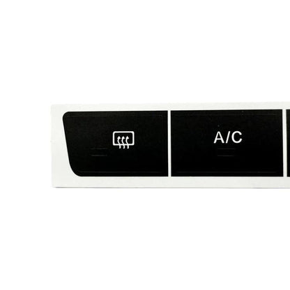 For Volkswagen Lavida 2013-2017 10sets Air Conditioning Center Console Button Repair Sticker