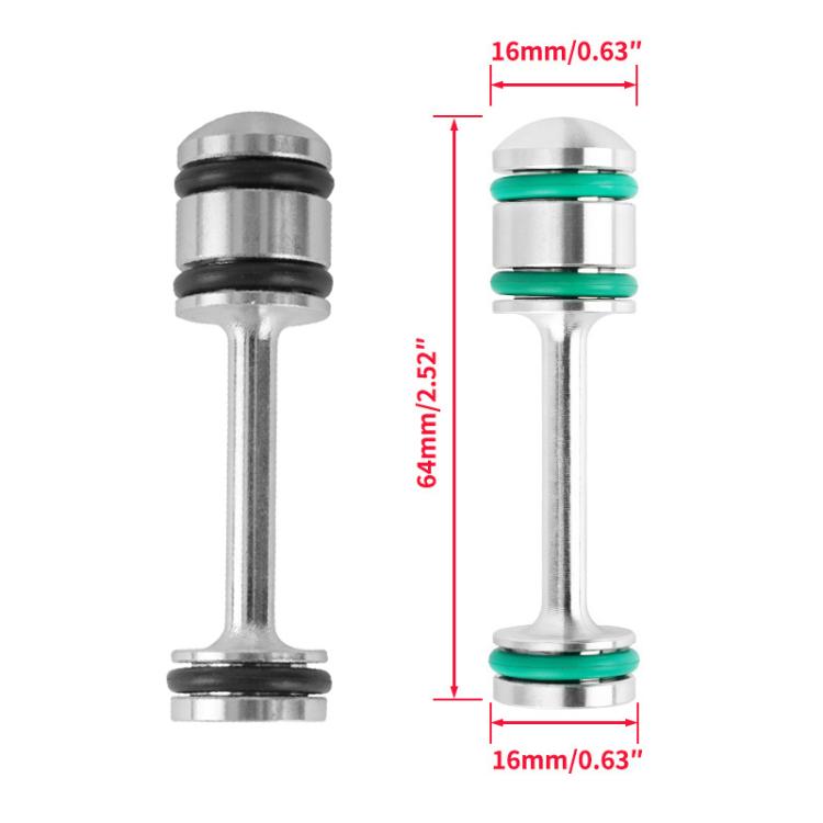 Barre d'haltères de direction d'huile en aluminium pour moteurs GM de 3e génération / 4e génération LS1 / LS3 / LS2 / LS