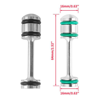 Barre d'haltères de direction d'huile en aluminium pour moteurs GM de 3e génération / 4e génération LS1 / LS3 / LS2 / LS