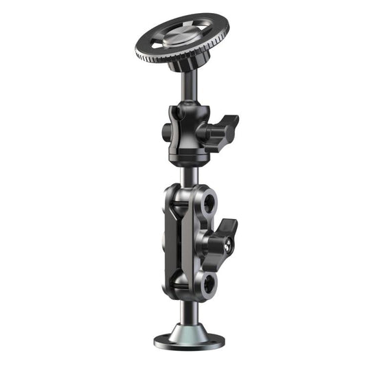 Support de téléphone magnétique pour console centrale de voiture, mural en métal
