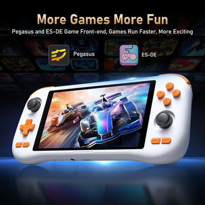 K56 Retro Game Console With 5.5-Inch Touchscreen Android 14 OS, ES-DE Frontend For Faster Gameplay, Without Game Card, 6+128G