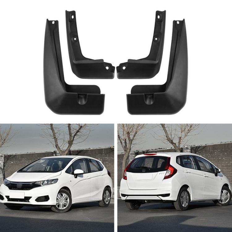For Homda Fit Jazz 2018-2020 4pcs Car Soft Mud Flaps, For Homda Fit Jazz 2018-2020