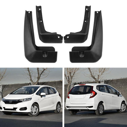For Homda Fit Jazz 2018-2020 4pcs Car Soft Mud Flaps, For Homda Fit Jazz 2018-2020