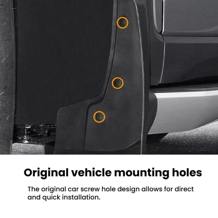 For Homda Fit Jazz 2018-2020 4pcs Car Soft Mud Flaps, For Homda Fit Jazz 2018-2020