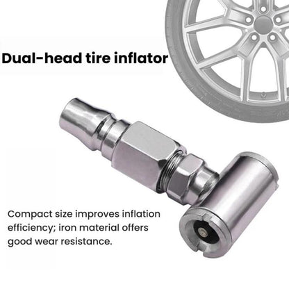 Car Tire Inflation Nozzle Tire Air Nozzle, Double Head, Single Head