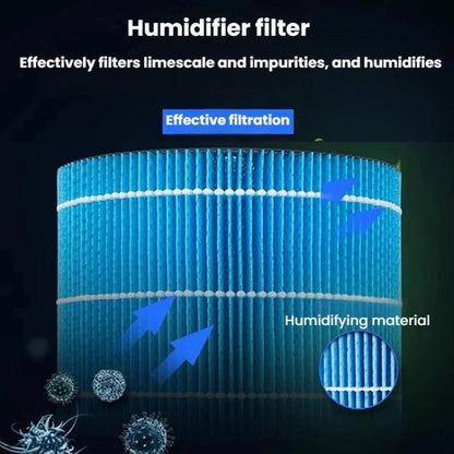 Antibacterial Humidifying Filter Humidifier Cartridge Adaptable For Philips HU3915 / HU3916 / HU3918 / HU2716 / HU2718, 01754