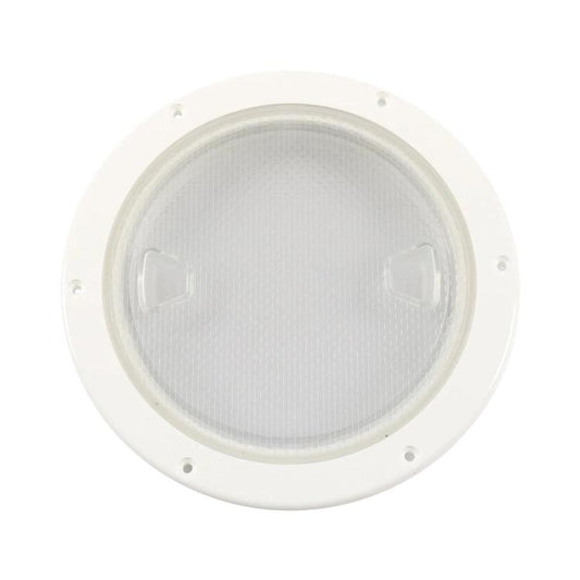 Yacht/Marine Nylon Round Transparent Deck Cover, 4 inch, 6 inch, 8 inch, 4 inch With Screws, 6 inch With Screws, 8 inch With Screws