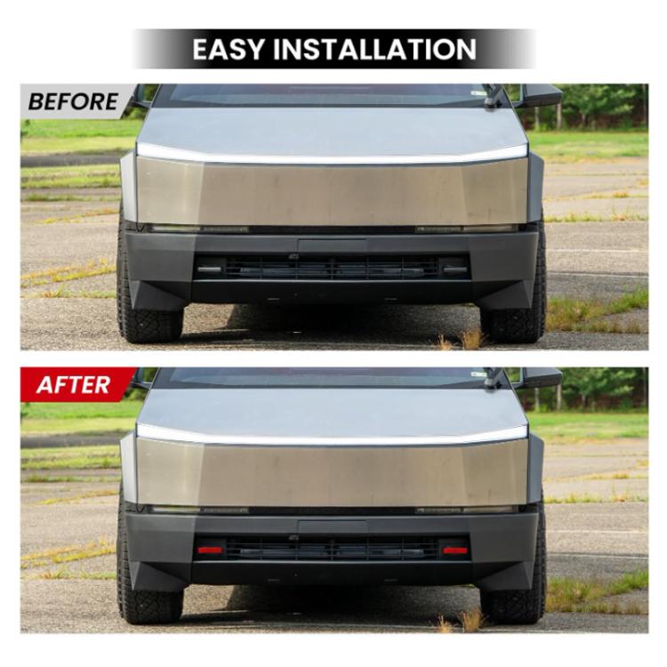 For Tesla Cybertruck Front Bumper Trailer Hitch Cover, For Tesla Cybertruck