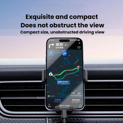 Support Téléphone Voiture M7 pour Grille d'Aération à Gravité avec Clip Anti-Chute, M7
