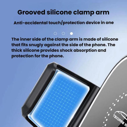 Support Téléphone Voiture M7 pour Grille d'Aération à Gravité avec Clip Anti-Chute, M7