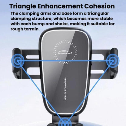 Support Téléphone Voiture M7 pour Grille d'Aération à Gravité avec Clip Anti-Chute, M7