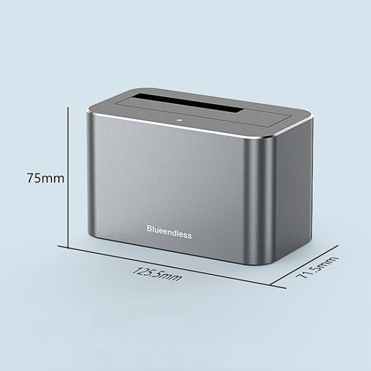 Blueendless HD01S SAS/SATA Universal Hard Drive Dock 2.5/3.5 Inch 20TB Computer Desktop Type-C Hard Drive Enclosure 3.0, US Plug, EU Plug, UK Plug, AU Plug