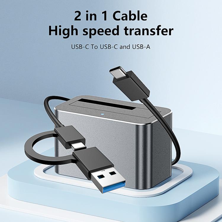 Blueendless HD01S SAS/SATA Universal Hard Drive Dock 2.5/3.5 Inch 20TB Computer Desktop Type-C Hard Drive Enclosure 3.0, US Plug, EU Plug, UK Plug, AU Plug
