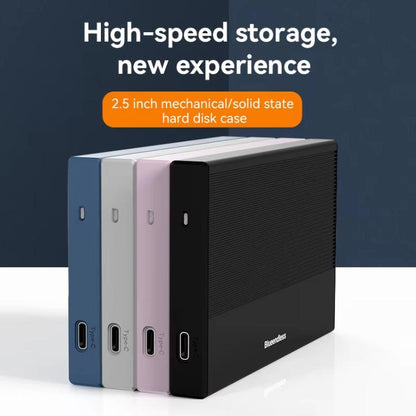 Blueendless MR23G Type-C 3.0 SATA 2.5 inch Solid State Mechanical Aluminum Mobile Hard Drive Enclosure