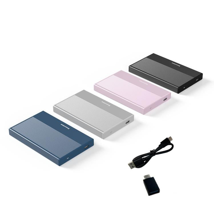Blueendless MR23G Type-C 3.0 SATA 2.5 inch Solid State Mechanical Aluminum Mobile Hard Drive Enclosure