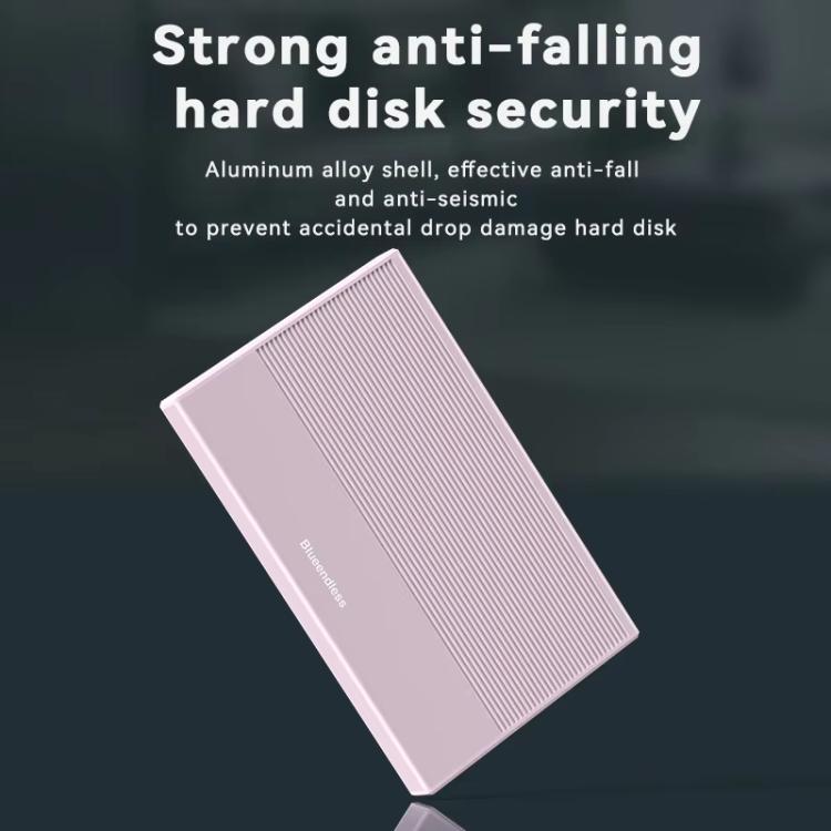 Blueendless MR23G Type-C 3.0 SATA 2.5 inch Solid State Mechanical Aluminum Mobile Hard Drive Enclosure