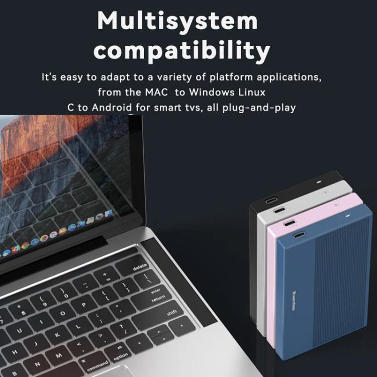 Blueendless MR23G Type-C 3.0 SATA 2.5 inch Solid State Mechanical Aluminum Mobile Hard Drive Enclosure