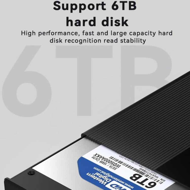 Blueendless MR23G Type-C 3.0 SATA 2.5 inch Solid State Mechanical Aluminum Mobile Hard Drive Enclosure