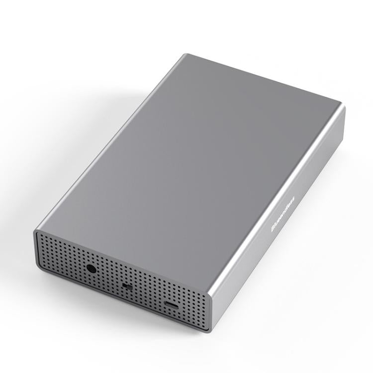 Blueendless U35K 3.5/2.5 inch Hard Drive Enclosure All-Metal USB 3.0 / Type-C High-Speed SATA Portable Hard Drive Enclosure, US Plug, EU Plug, UK Plug, AU Plug