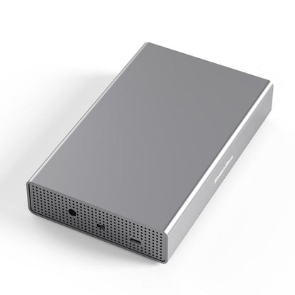 Blueendless U35K 3.5/2.5 inch Hard Drive Enclosure All-Metal USB 3.0 / Type-C High-Speed SATA Portable Hard Drive Enclosure, US Plug, EU Plug, UK Plug, AU Plug