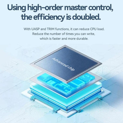Blueendless U35K 3.5/2.5 inch Hard Drive Enclosure All-Metal USB 3.0 / Type-C High-Speed SATA Portable Hard Drive Enclosure, US Plug, EU Plug, UK Plug, AU Plug