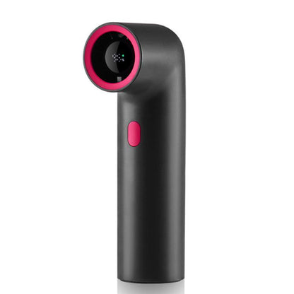 Mini ventilateur portable F21 à tube incurvé à grande vitesse, avec affichage numérique de la puissance