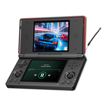 ANBERNIC RG DS Flip Dual-Screen Handheld Game Console 4-Inch IPS Touchscreen AI Gaming Device 3+32G