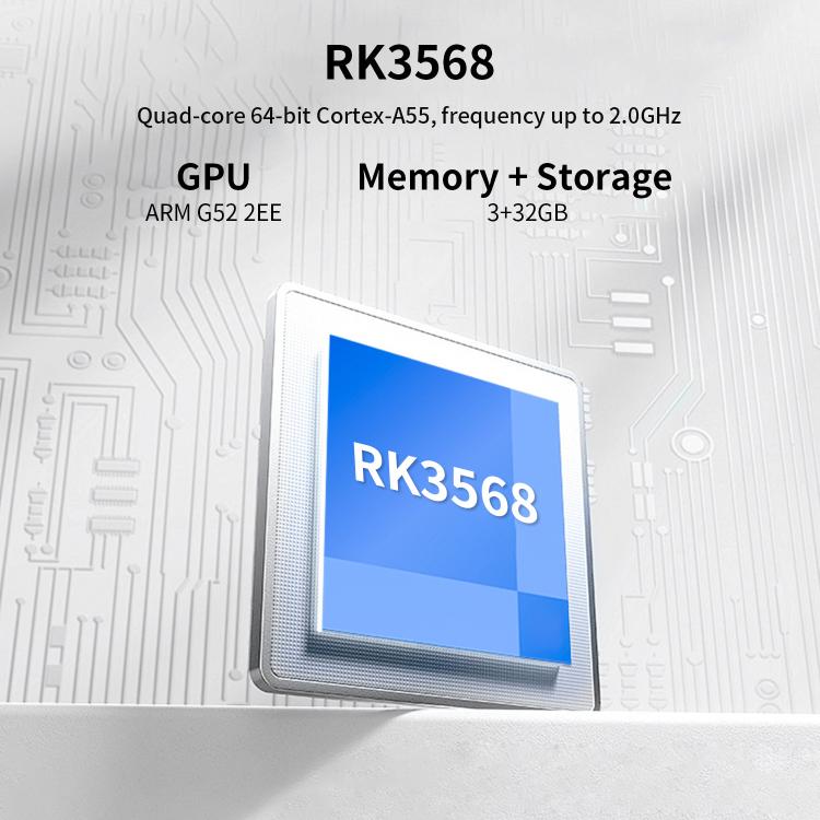 ANBERNIC RG DS Flip Dual-Screen Handheld Game Console 4-Inch IPS Touchscreen AI Gaming Device 3+32G