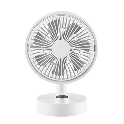Ventilateur rotatif de bureau multifonctionnel portable pour la maison, la chambre et le bureau, silencieux, chargement USB, Standard F4, Écran F4