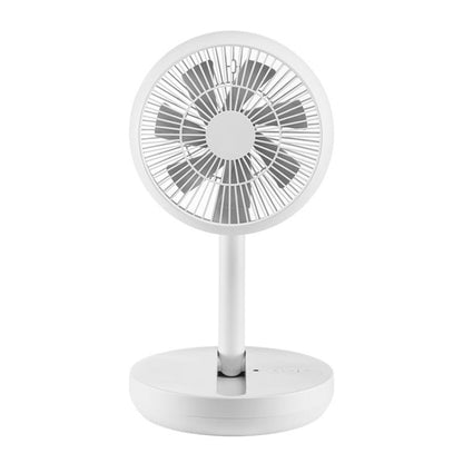 Ventilateur pliant télescopique de bureau F11, mini-ventilateur de bureau portable rechargeable d'extérieur, F11